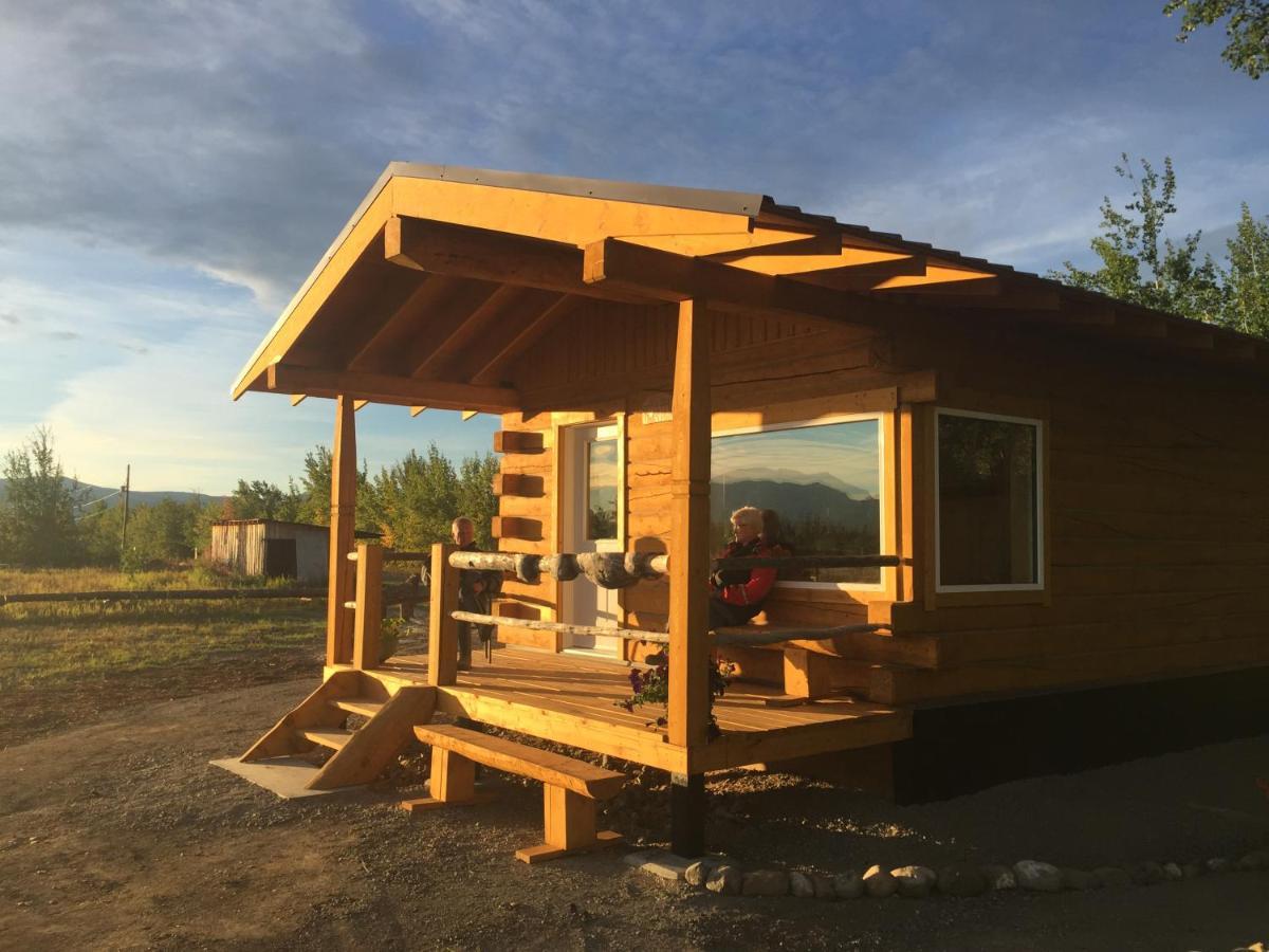 הוילה ווייטהורס Oma'S And Opa'S Northern Lights Viewing Cabin מראה חיצוני תמונה